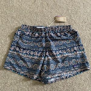NWT Patagonia Womens Baggies Shorts S